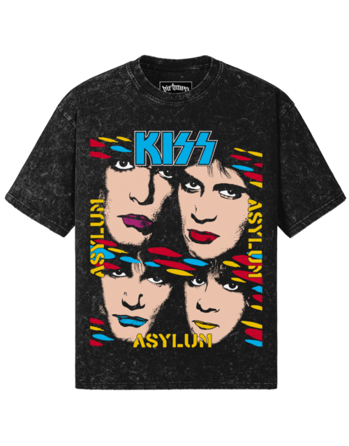 Kiss v2 260GSM Unisex Snow Wash T-shirt