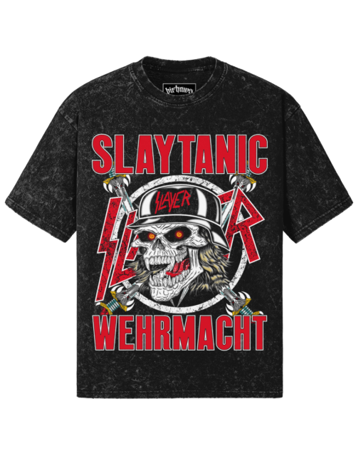 Slayer v2 260GSM Unisex Snow Wash T-shirt