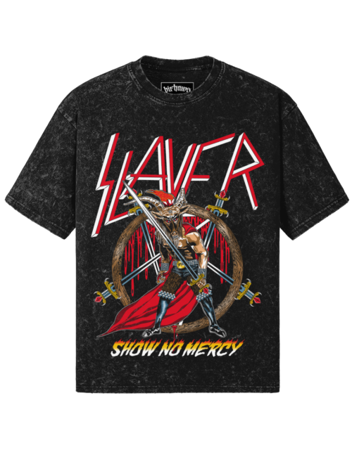 Slayer v3 260GSM Unisex Snow Wash T-shirt