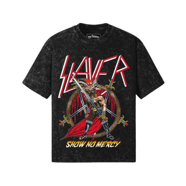 Slayer v3 260GSM Unisex Snow Wash T-shirt