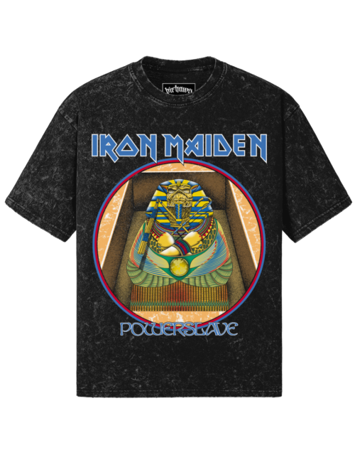 Iron Maiden v3 260GSM Unisex Snow Wash T-shirt