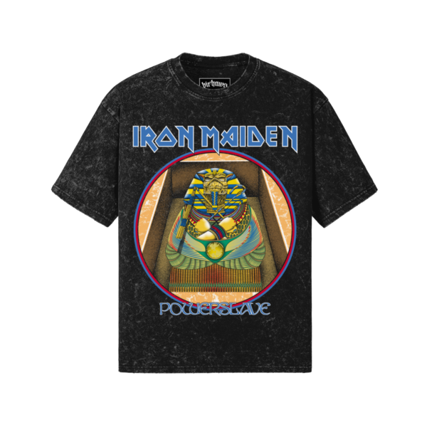 Iron Maiden v3 260GSM Unisex Snow Wash T-shirt