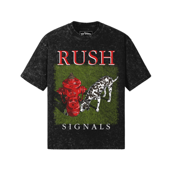 Rush v1 260GSM Unisex Snow Wash T-shirt