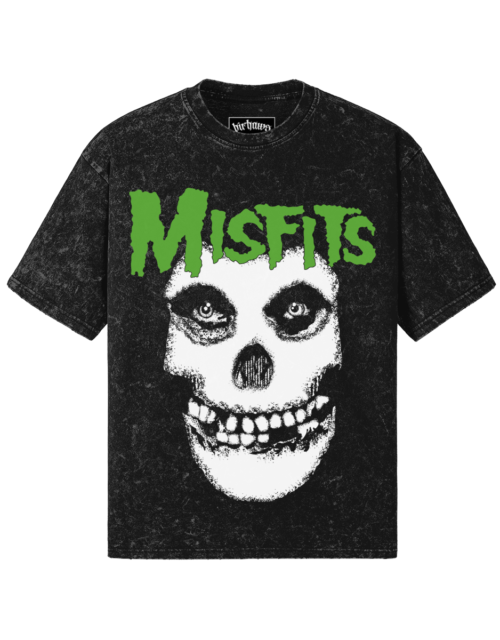 Misfits v2 260GSM Unisex Snow Wash T-shirt