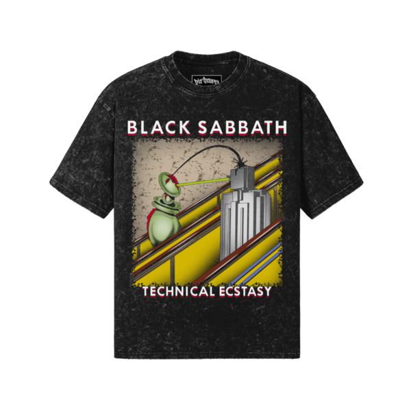 Black Sabbath v2 260GSM Unisex Snow Wash T-shirt
