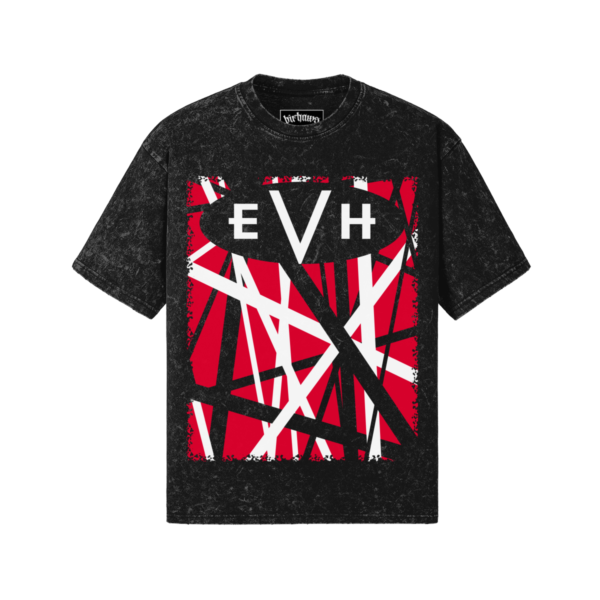 Van Halen v2 260GSM Unisex Snow Wash T-shirt