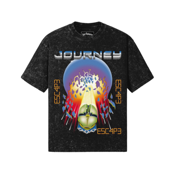 Journey v2 260GSM Unisex Snow Wash T-shirt