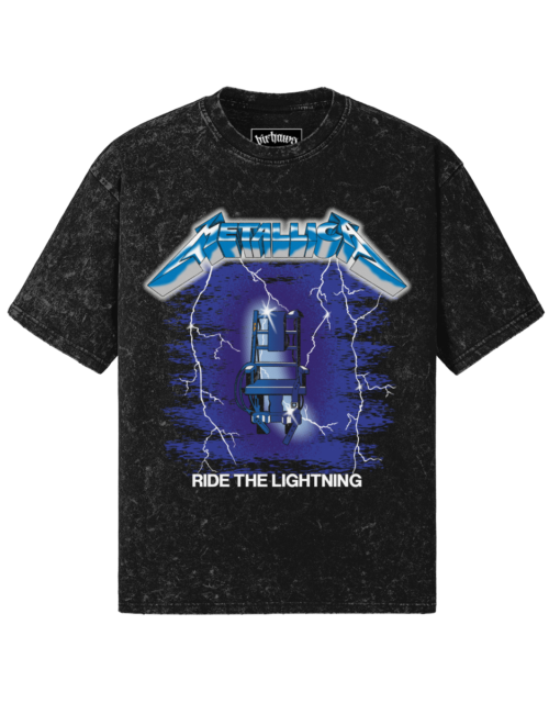 Metallica v1 260GSM Unisex Snow Wash T-shirt