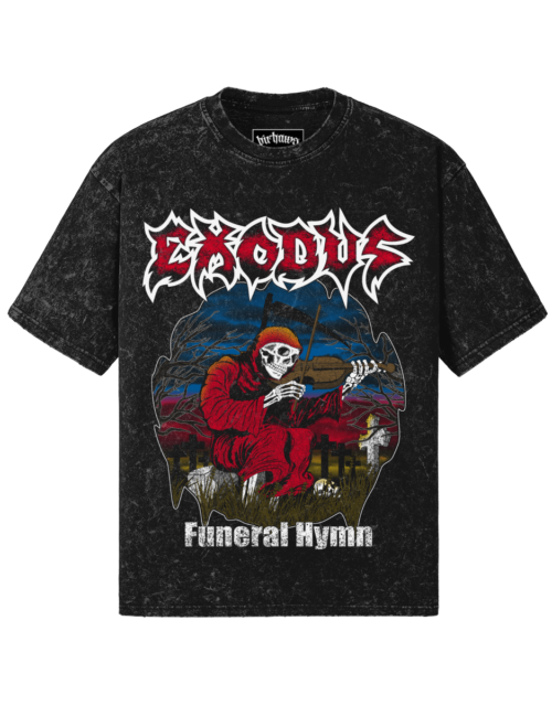 Exodus v1 260GSM Unisex Snow Wash T-shirt