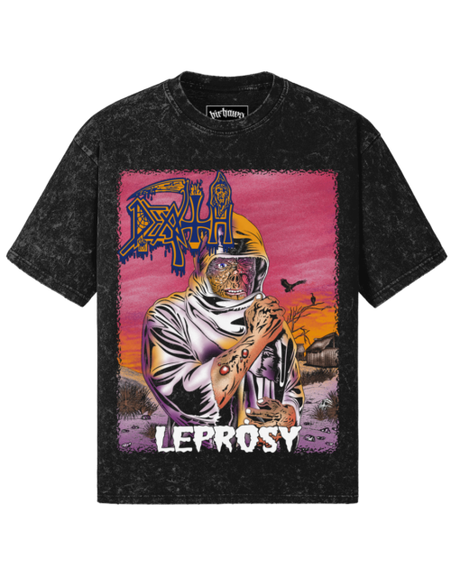 Death v1 260GSM Unisex Snow Wash T-shirt
