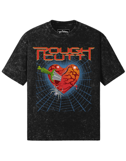 Rough Cutt v1 260GSM Unisex Snow Wash T-shirt