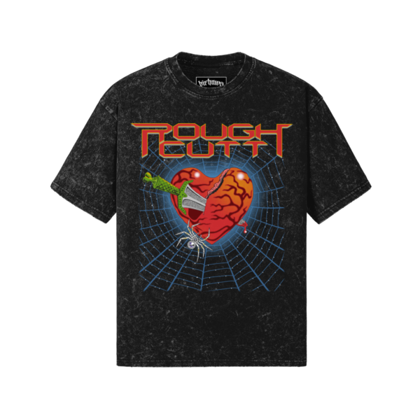 Rough Cutt v1 260GSM Unisex Snow Wash T-shirt