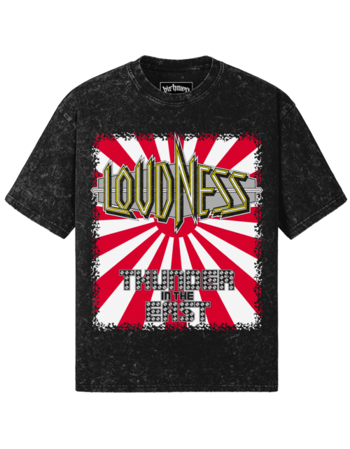 Loudness v1 260GSM Unisex Snow Wash T-shirt