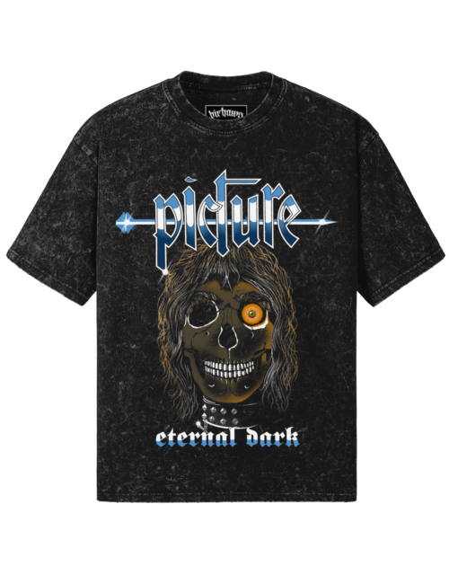 Picture v1 260GSM Unisex Snow Wash T-shirt